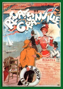 Francia: regatas en el Atlántico. 1897s.